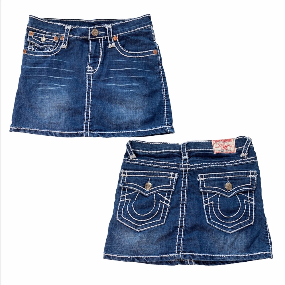 True Religion Joey jean skirt